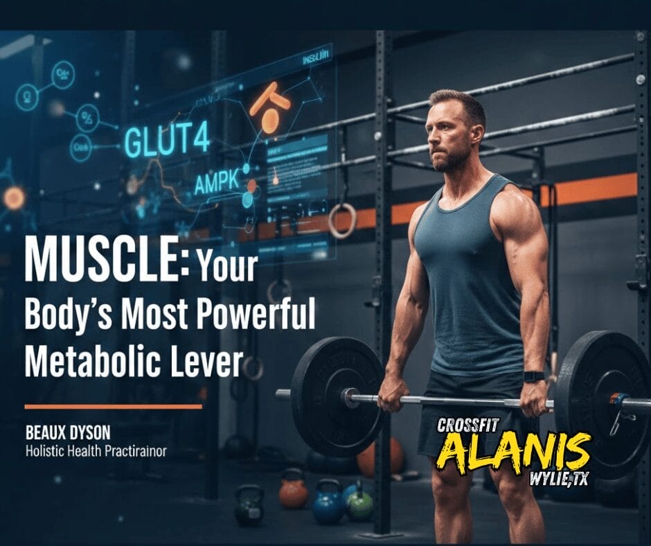 Metabolic health: most people are missing the most powerful metabolic lever they own: their muscle mass.